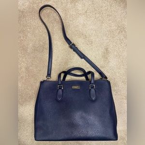 Large Dark Navy Kate Spade Purse